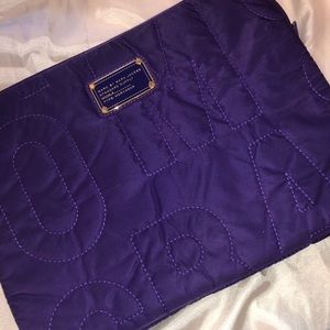 Purple Marc by Marc Jacobs laptop case